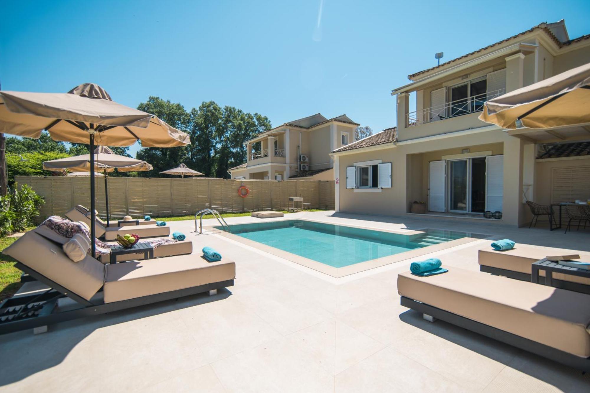 My Corfu Luxury Villa With Private Pool Szidári Kültér fotó